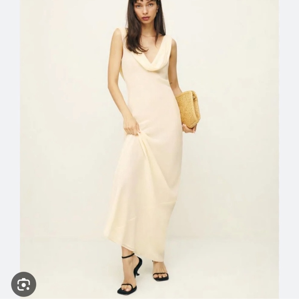 NWT Reformation × Laura Harrier Cavallo Maxi Dress size 2 - ivory